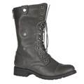 Sweet Beauty Women's 'Terra-01' Mid-calf Grey Boots
