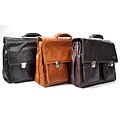 Alberto Bellucci Sarento Double-compartment 15-inch Laptop Briefcase