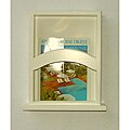 On-the-wall Magazine Rack with Base