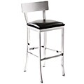 Sunpan Maiden Faux Leather Barstool