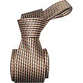 BOT Men's Orange Patterned Tie