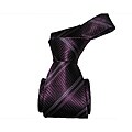 BOT Men's Purple Striped Tie