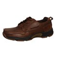 Rugged Shark Men's 'Axis' Brown Leather Boat Shoes