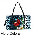 Ed Hardy 'Animal Kingdom Martha' Large Satchel Bag