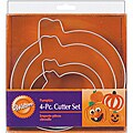 Wilton 'Pumpkin' Nesting Metal Cookie Cutters (Pack of 4)