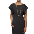 Adrienne Vittadini Goldtone 'Anzio' Faux Pearl Necklace