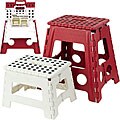 Trademark Home Collection Folding Step Stools (Set of 2)