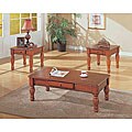 Dark Pine 3-piece Occasional Table Set
