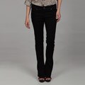 Seven7 Women's Stretch Sateen Rocker Slim Jeans