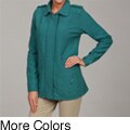 Cullen Women's Military Style Cinched Waist Jacket
