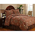 Buchanan Eggplant Queen-size 4-piece Comforter Set