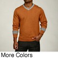 Oggi Moda Men's Merino Wool V-neck Sweater
