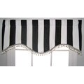 Awning Stripe Cornice Valance