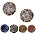 Caribe Gold Druzy Stud Earrings