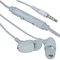 SKQUE 3.5mm White Earphone Headset with Mic