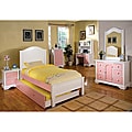 Ailia 3-piece Full-size Platform Bed Set with Night Stand and Trundle