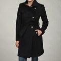 Tahari Women's Wool Miltary Coat