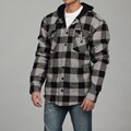 Burnside Men's Black Checkered Jacket