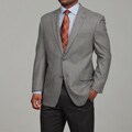 MICHAEL Michael Kors Men's Grey Two-button Lambswool Sport Coat