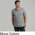 Calvin Klein Men's 2-button Liquid Cotton Interlock Polo Shirt