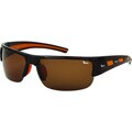 Coleman Men's CC1 Brown/ Orange Polarized Sunglasses