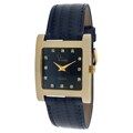 Viva Women's Crystal Marker Blue Strap Watch 