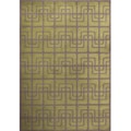 Miramar Green and Grey Area Rug (7'10 x 10')