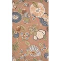 Hand-tufted Pink Abstract Rug (7'6' x 9'6')