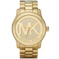 Michael Kors Women's Goldtone Logo Watch