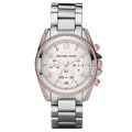 Michael Kors Women's Rose Goldtone Silver Dial Watch
