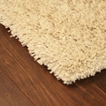 Manhattan Ivory Shag Rug (6'7 x 9'6)
