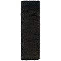 Manhattan Black Area Rug (2'3 x 7'9)