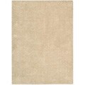 Nourison Beige Shag Rug (5' x 7')