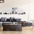 Knox Dark Espresso Storage Box Coffee Table