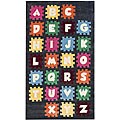 Handmade Alexa Pino Alphabet Kids Rug (5' x 8')