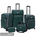 Beverly Hills Country Club San Vincente 5-piece Expandable Spinner Luggage Set