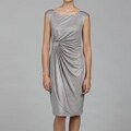 Connected Apparel Women's Foiled Slinky Dress