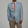 MICHAEL Michael Kors Men's Blue Birdseye 2-button Sportcoat