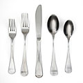 Cambridge Silversmiths Bailey Satin/Mirror 20-piece Flatware Set