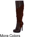 Jessica Simpson Women's 'Vaness' Two-tone Boots FINAL SALE