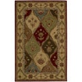 Hand-tufted Caspian Beige Wool Rug (8' x 10'6)