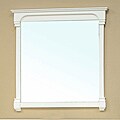Olivia Antique White Bathroom Vanity Mirror