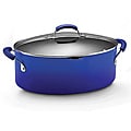 Rachael Ray II Porcelain Enamel Nonstick 8-quart Covered Oval Pasta Pot