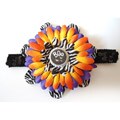 Lil Sweety's Bowtique Zebra 'Boo' Halloween Headband