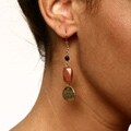 Alexa Starr Goldstone Linear Drop Earrings