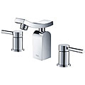 Kraus Unicus 3-hole Basin Faucet Chrome