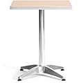 Altgeld Modern Cafe Table with Square Beech Top