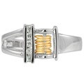 Wish Ring Sterling Silver CZ Accent Ring