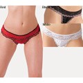 Illusion Women's Lace Low-rise Bikini