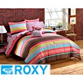 Roxy Summer Stripe Twin-size 7-piece Bed in a Bag with Sheet Set